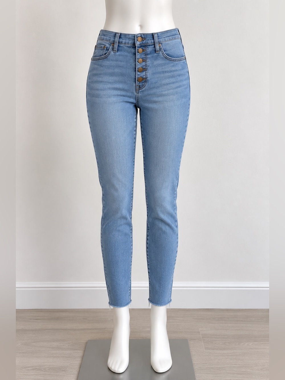 J. CREW Mid Rise Skinny Jeans size 30T